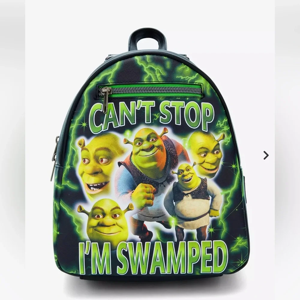 Loungefly Shrek Can't Stop Glow-In-The-Dark Mini Backpack